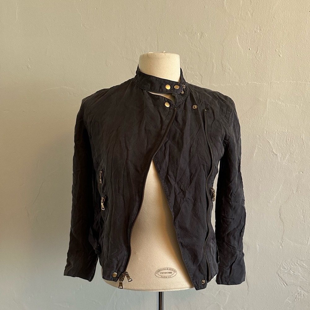 Club Monaco Grey cropped jacket